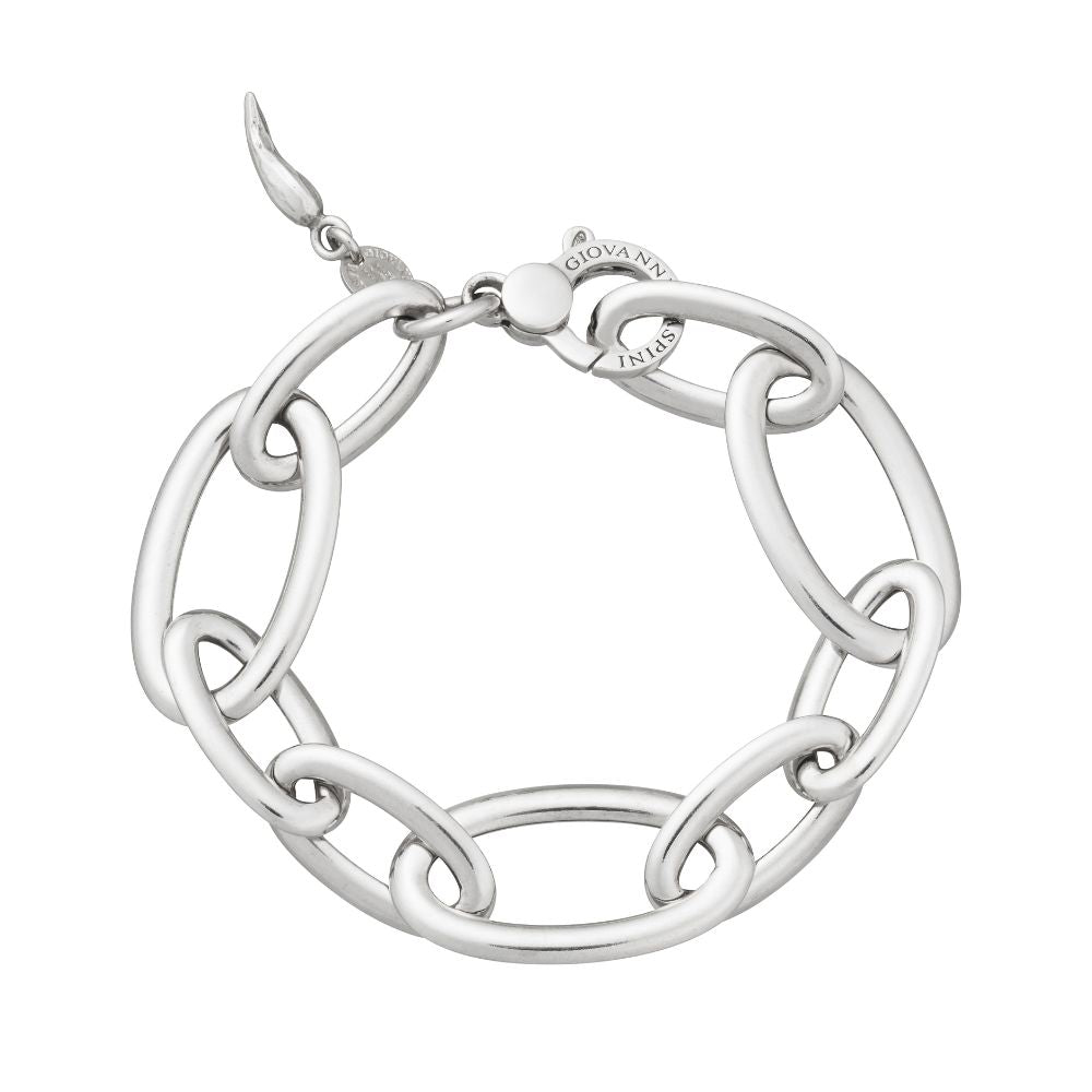 Giovanni Raspini Bracciale Maglia Ovale Bold