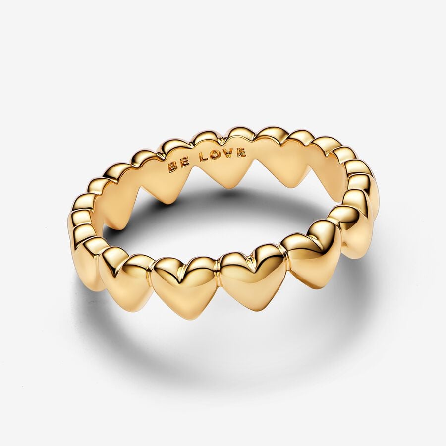 Pandora Anello Fascia a Cuori Be Love