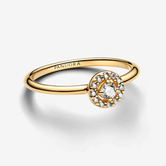 Pandora Anello Punto Luce e Pavè