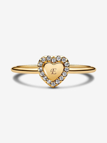 Pandora Anello Cuore e Pavè da incidere