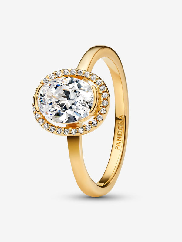 Pandora Anello Punto Luce Ovale