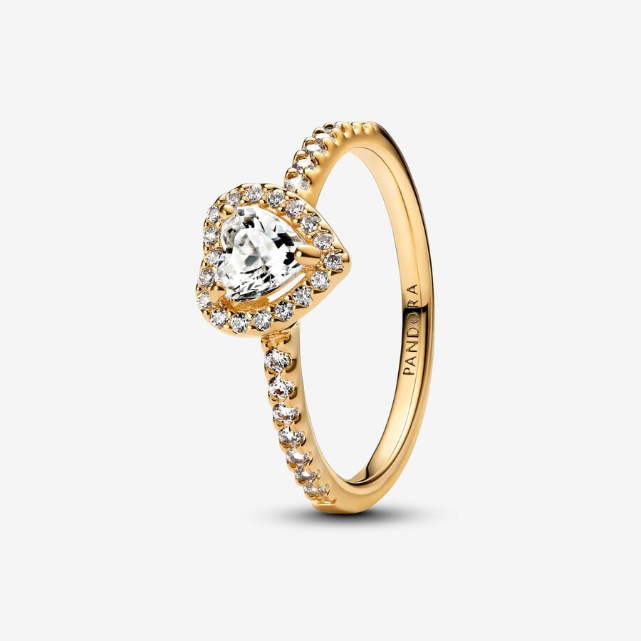 Pandora Anello Cuore in Rilievo