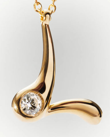 PDPAOLA - Collana con pendente iniziale L