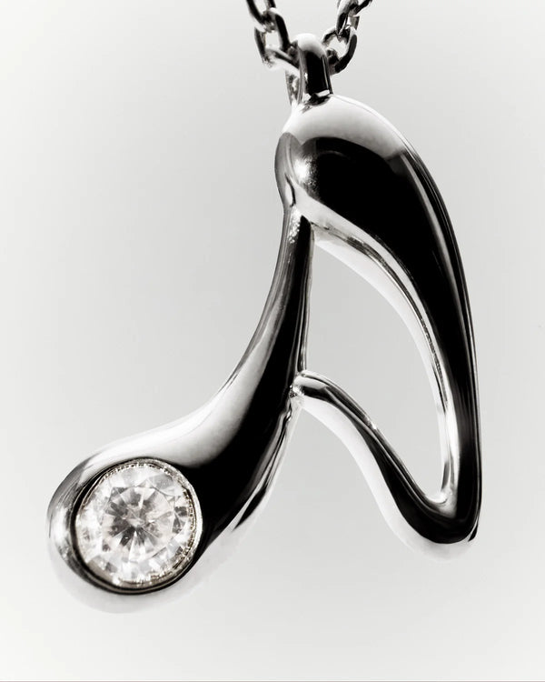 PDPAOLA - Collana con ciondolo in argento con l’iniziale A