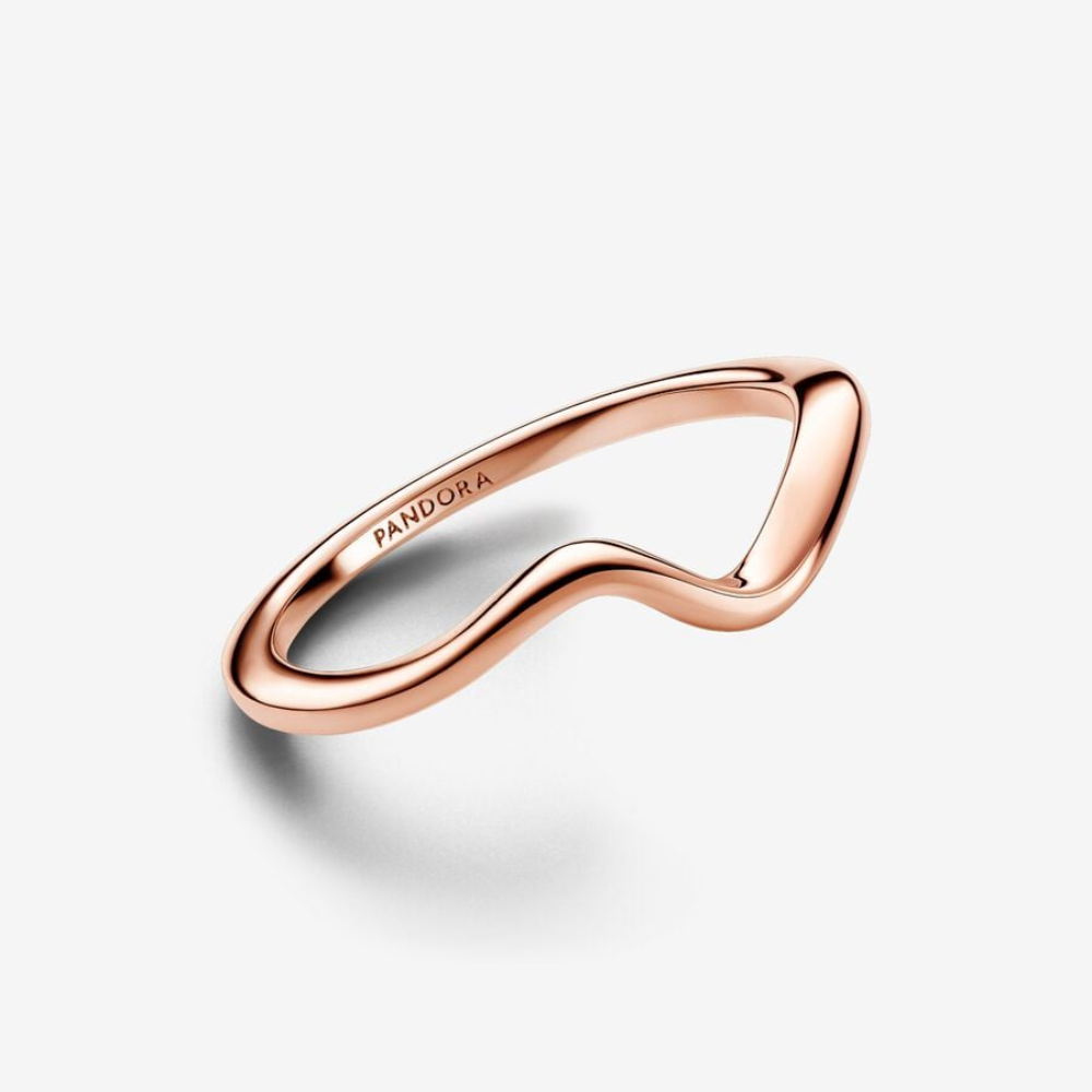 Pandora Anello Onda Rosa