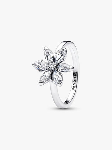 Pandora Anello Herbarium Fiore Luminoso