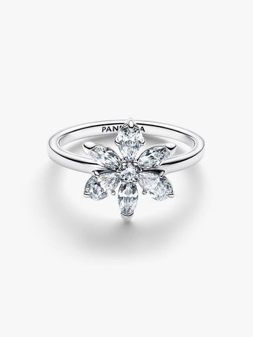 Pandora Anello Herbarium Fiore Luminoso