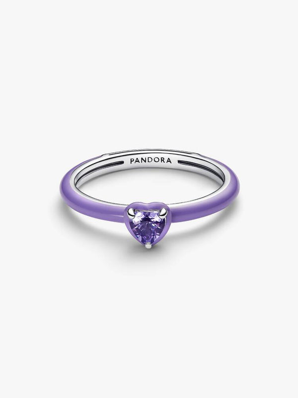 Pandora Anello Viola Chakra Heart Pandora ME