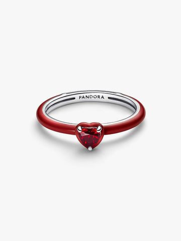 Pandora Anello Rosso Chakra Heart Pandora ME