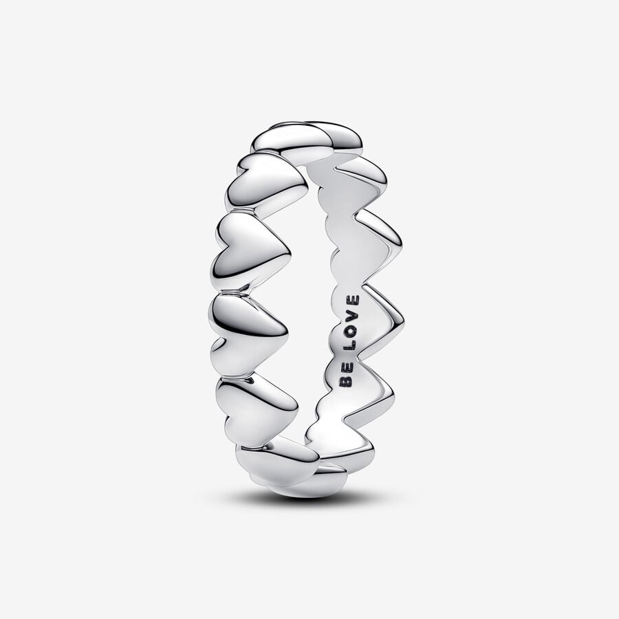 Pandora Anello Fascia a Cuori Be Love
