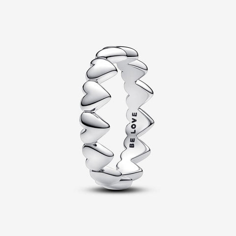 Pandora Anello Fascia a Cuori Be Love