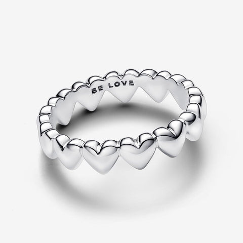 Pandora Anello Fascia a Cuori Be Love