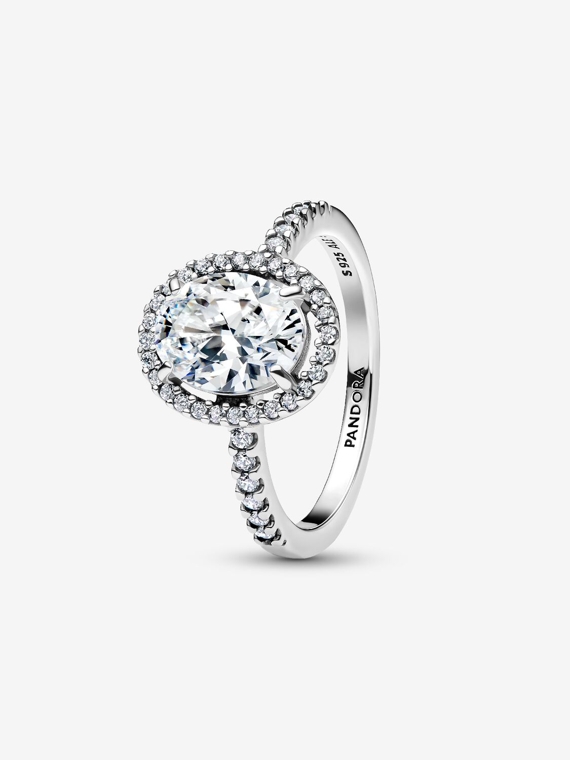 Pandora Anello Punto Luce Ovale