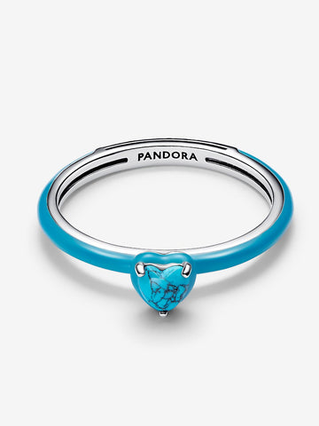 Pandora Anello Turquoise Chakra Heart Pandora ME