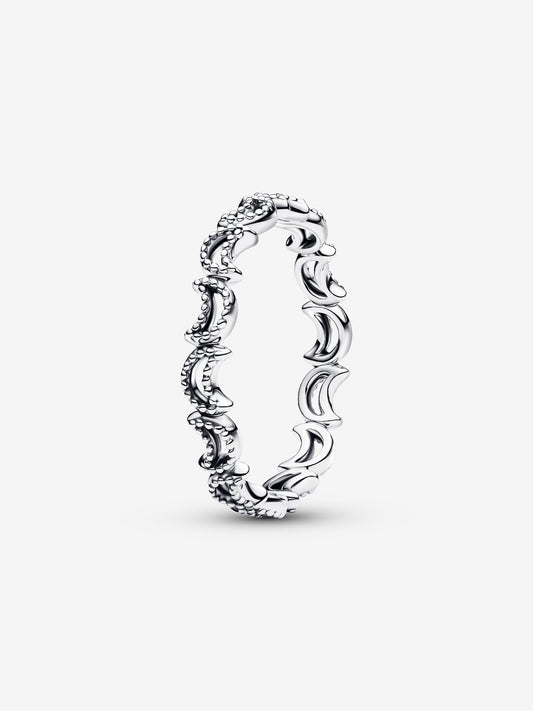 Pandora Anello Luna Crescente Luminosa