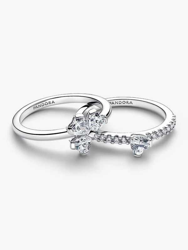 Pandora Anello Quadrifoglio Luminoso Divisibile