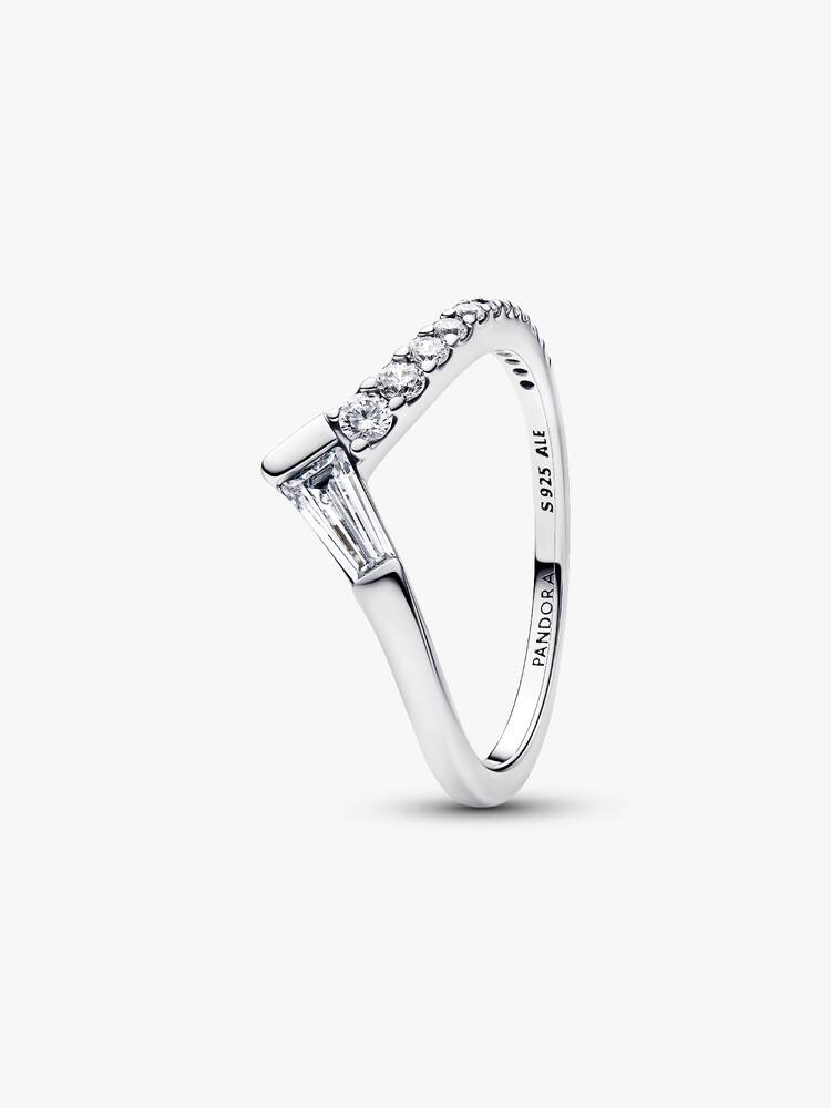 Pandora Anello Desiderio con Pietra Taglio Baguette e Pavè