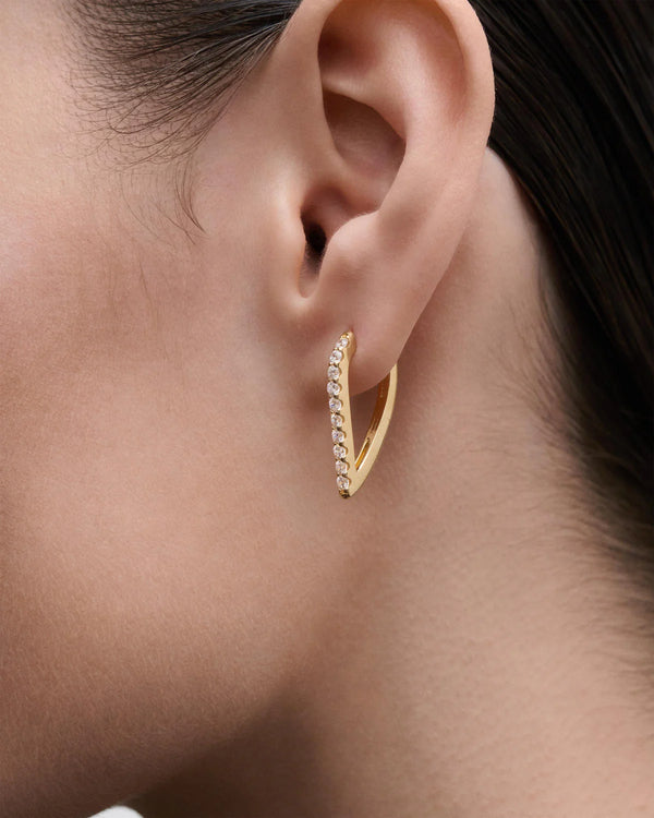 PDPAOLA - Orecchini a cerchio Gloss