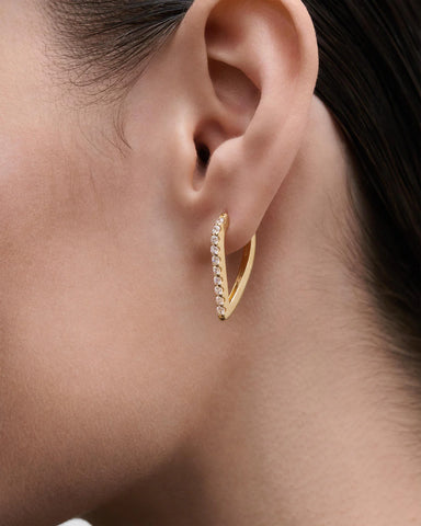 PDPAOLA - Orecchini a cerchio Gloss