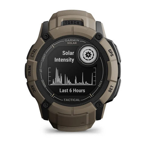 Garmin - Orologio 2X Solar - Tactical Edition Coyote Tan