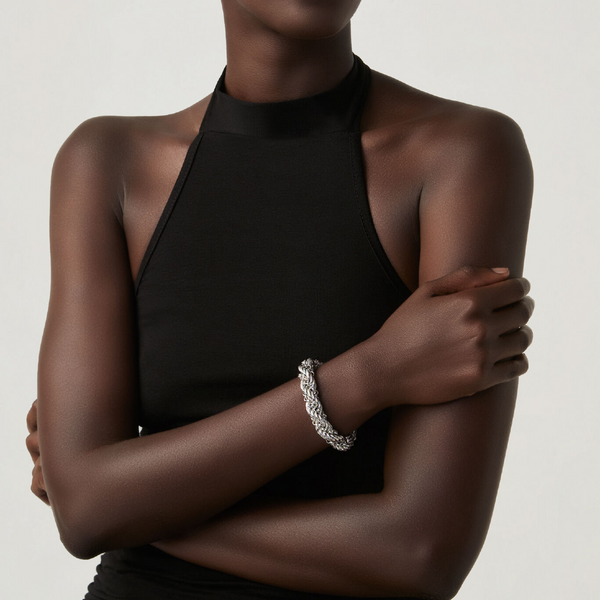 Giovanni Raspini Bracciale Torchon e Catena