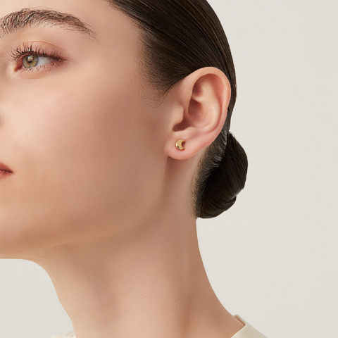 Giovanni Raspini Orecchini Mini Luna