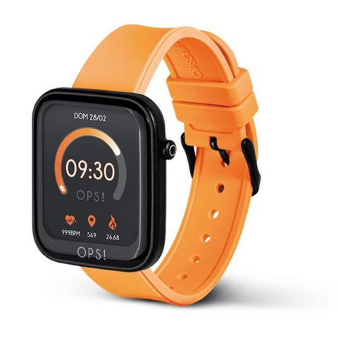 OPSOBJECTS Orologio Smartwatch Active Arancione