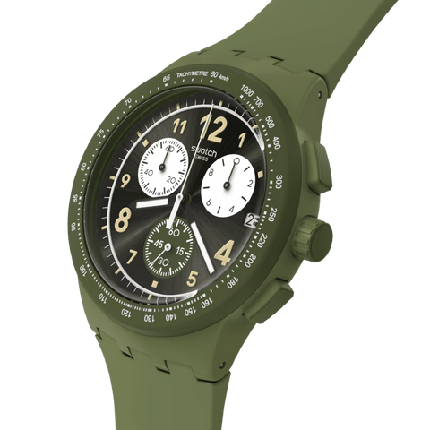 Swatch - Orologio Swatch Nothing Basic About Green