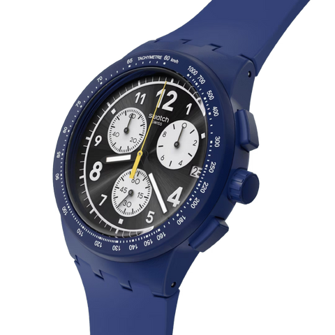 Swatch - Orologio Swatch Nothing Basic About Blue
