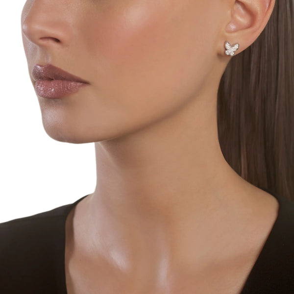 Salvini Orecchini I segni oro bianco 18kt e diamanti