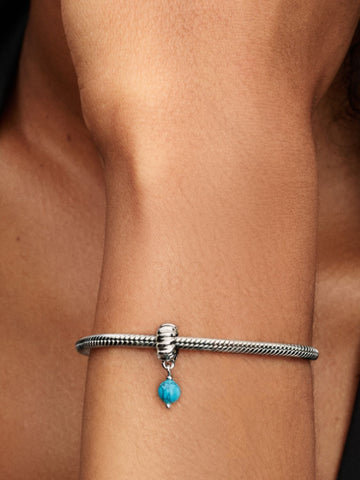 Pandora  Charm Pendente Pietra dell'Oceano
