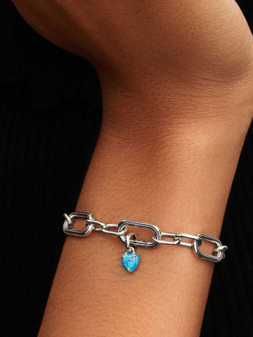 Pandora Charm Mini Pendente Turqoise Chakra Heart