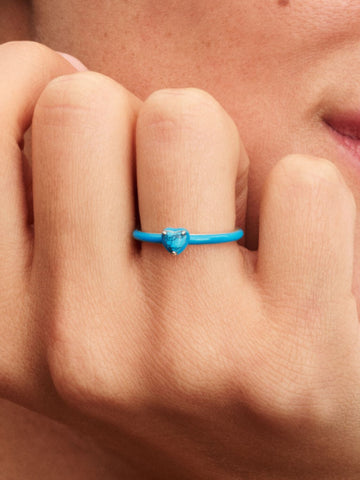 Pandora Anello Turquoise Chakra Heart Pandora ME