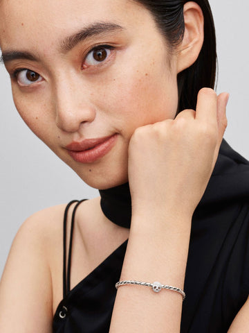 Pandora Mini Charm Teschio effetto diamantato