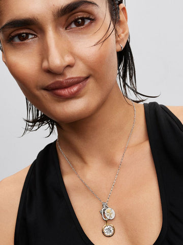 Pandora Charm Medallion Rosa 