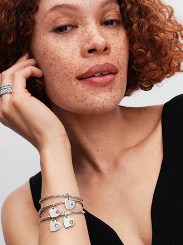 Pandora Charm Pendente Cuore con Pietra Azzura Marzo