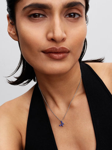 Pandora Collana con pendente Farfalla Blu