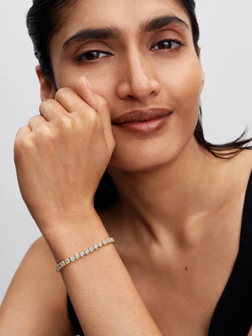 Pandora Bracciale Tennis con Pietre grandi