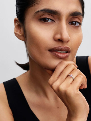 Pandora Anello Farfalla scintillante Rosa