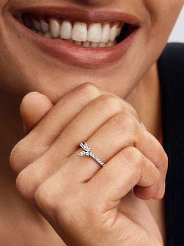 Pandora Anello Farfalla scintillante