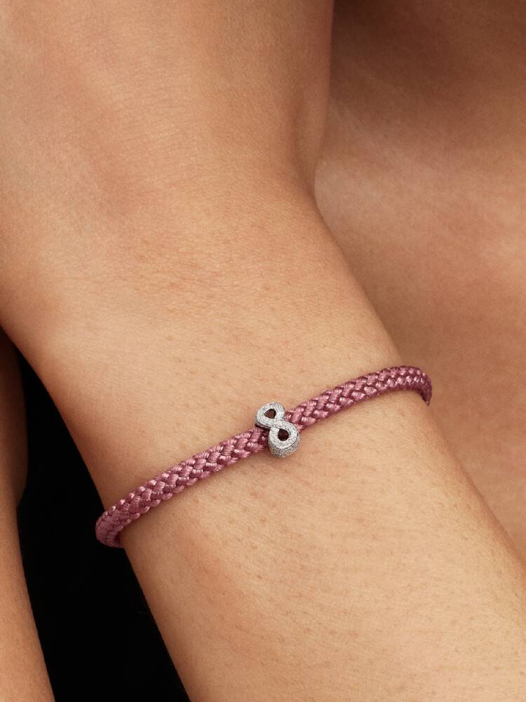 Pandora Mini Charm Infinito effetto diamantato