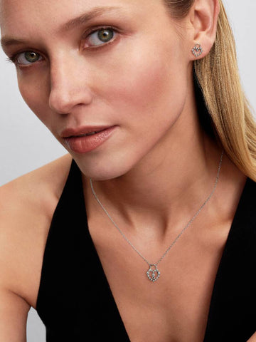 Pandora Collana Lucchetto Cuore Luminoso