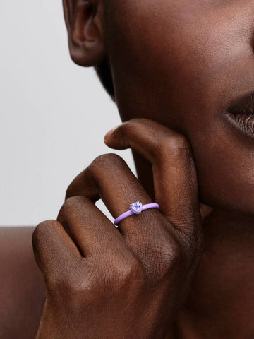 Pandora Anello Viola Chakra Heart Pandora ME