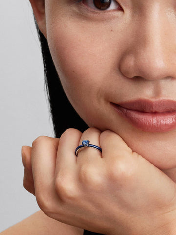 Pandora Anello Blu Chakra Heart Pandora ME