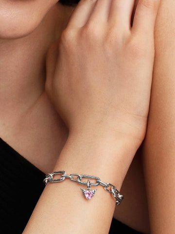 Pandora Charm Mini Pendente Winged Heart Rosa Pandora ME