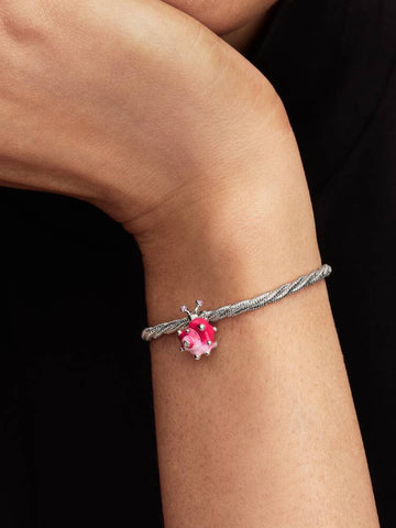 Pandora Charm Lumaca Rosa
