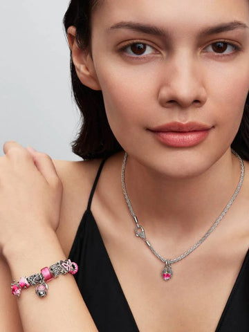 Pandora Charm Lumaca Rosa