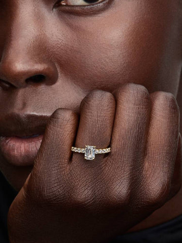 Pandora Anello Taglio Baguette