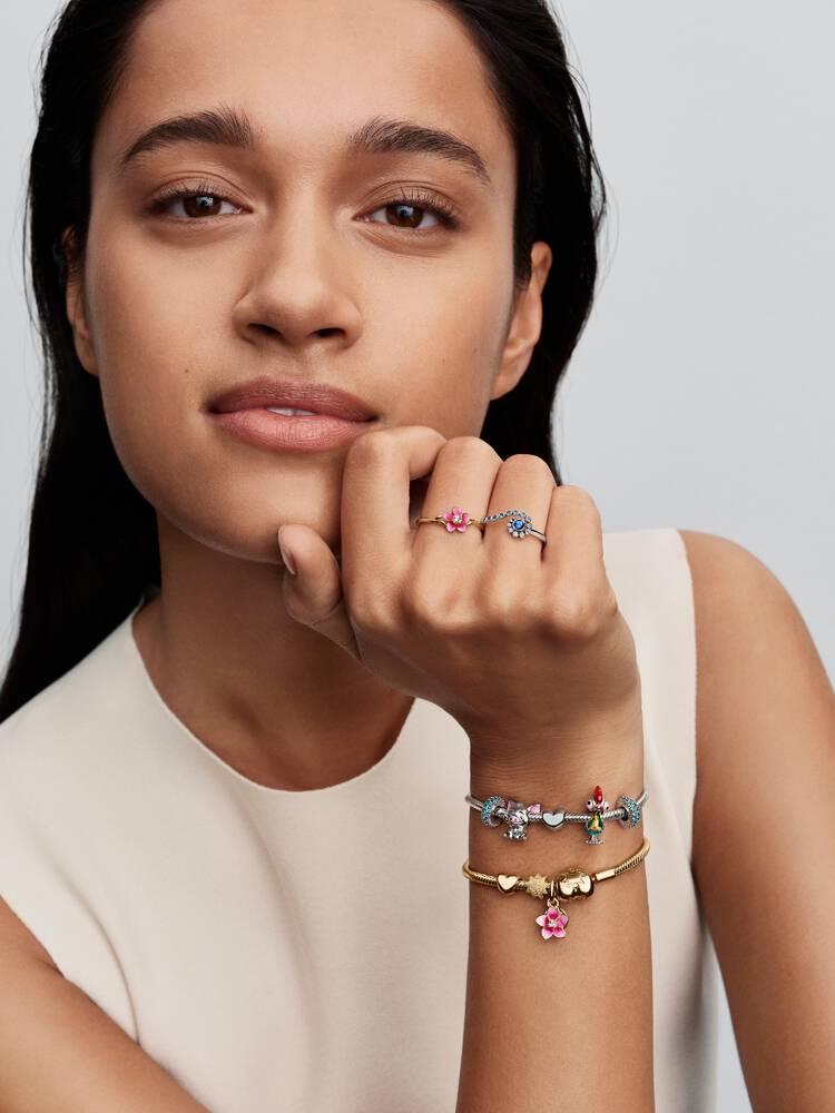 Pandora Anello Fiore Principesse Disney, Vaiana