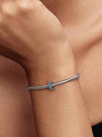 Pandora Distanziatore Pietre Verde Acqua